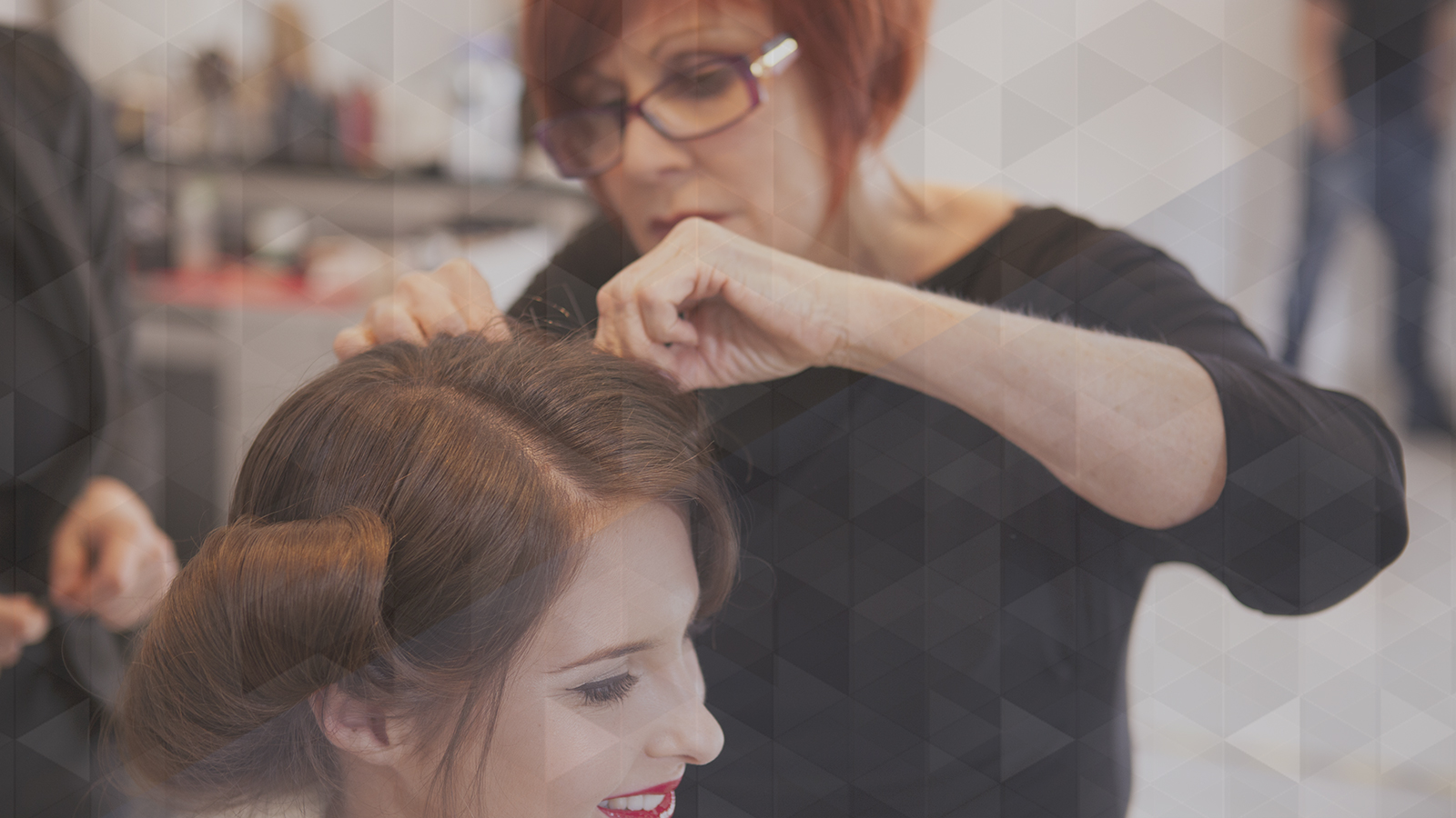 Sharon Blain, CPD, hairdressing training, bridal hair