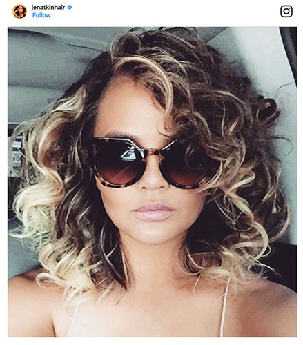 Chrissy Tiegan's uber curls