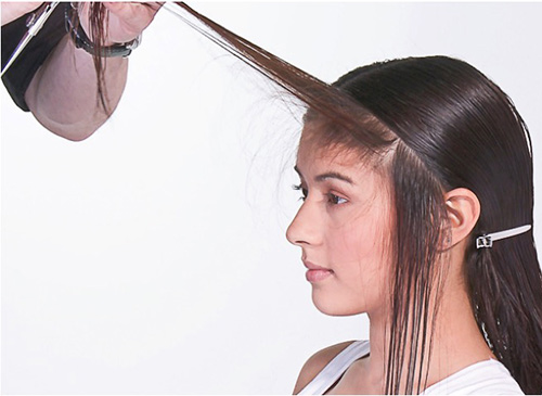 A variation of long layers starts the front, over the cheek bones. Learn how >>>