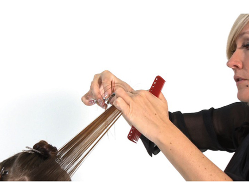 As you progress towards the front hairline the over-direction increases. Learn more >>>